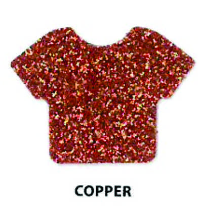 Siser HTV Vinyl Glitter Copper 20" Wide